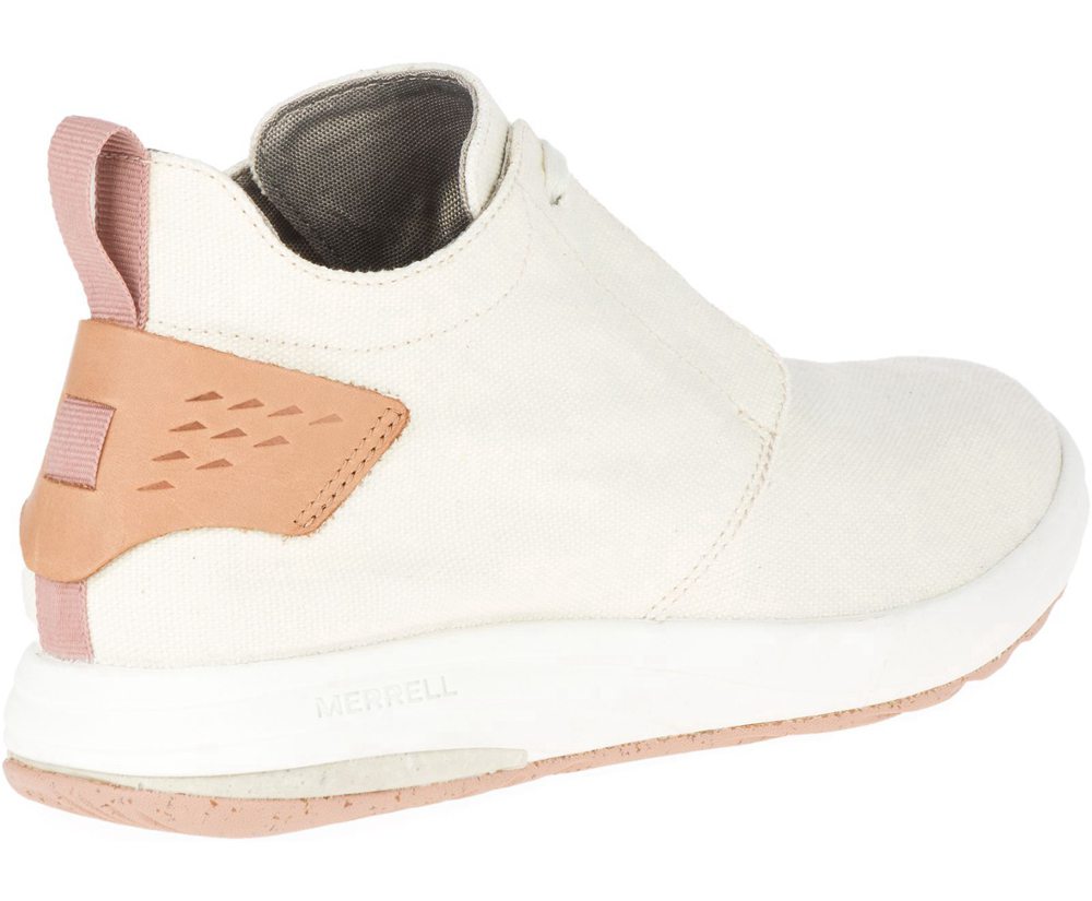 Tenis Senhora - Merrell Gridway Mid Lona - Branco - NXU384067